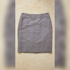 Ann Taylor LOFT Cheetah Print Pencil Skirt PETITE